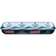 Prima Dog Beef&Rice Sausage 800 g meat and rice sausage