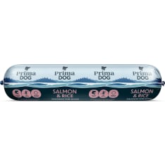 PrimaDog Salmon&Rice Sausage 800 g salmon and rice sausage