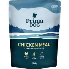 Prima Dog Chicken portion meal 600 g complete dog food