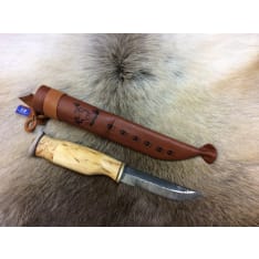 Wood Jewel Knife with horn cap