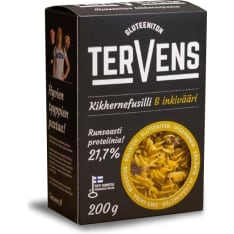 Tervens Gluteeniton 200g kikhernefusilli & inkivääri