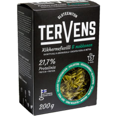 Tervens Gluteeniton 200g kikhernefusilli & nokkonen