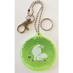 Muumi Reflector moomin moomintroll round green