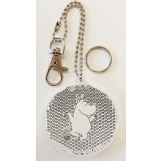 Muumi Reflector moomin moomintroll round clear