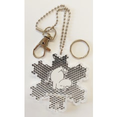 Muumi Reflector moomin moomintroll snowflake clear
