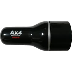 AX4 2 x USB QC 3.0 musta pikalataus autolaturi