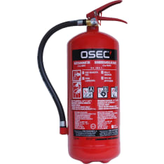 Osec 55A/233B/C, 6kg jauhesammutin