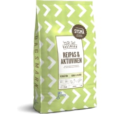 Dagsmark Reipas & Aktiivinen 10 kg vehnätön kana-kaura koiran kuivaruoka