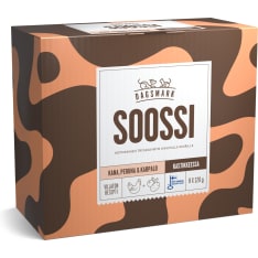 Dagsmark Soossi Kana, peruna & karpalo kastikkeessa 120 g täysravinto aikuisille koirille