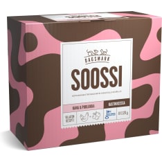 Dagsmark Soossi kana & puolukka kastikkeessa 120 g täysravinto aikuisille koirille