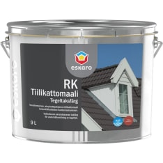 Eskaro RK c-pohja 9l tiilikattomaali