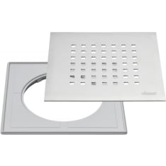 Vieser Grid muovikehyksellä 197x197 mm lattiakaivon kansi