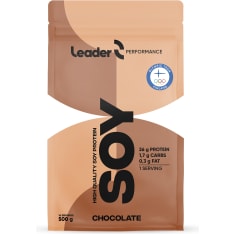 Leader Soy Protein Chocolate 500 g proteiinijauhe