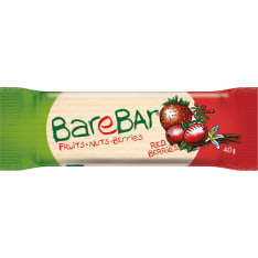 Leader Barebar Red berries 40 g marja-taatelipatukka
