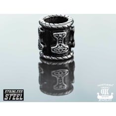 Northern Viking Jewelry Black Thor partakoru