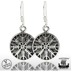 Northern Viking Jewelry Helm of Awe hopeakorvakorut