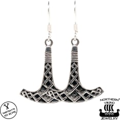 Northern Viking Jewelry® Thunder Hammer Earrings