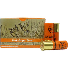 Una Super Steel 6 g+26 g 12/70 2,25 mm+3,81 mm 10 kpl haulikon patruuna