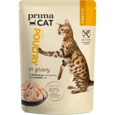 PrimaCat Classic 85 g poultry in sauce