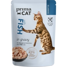 PrimaCat Classic 85 g fish in sauce