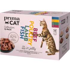 PrimaCat Classics 12 x 85 g hyytelölajitelma