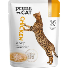 PrimaCat Soups Kananlihaa liemessä 40 g