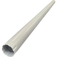 Warma white 2.5m gutter downspout