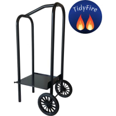 TidyFire WoodCart Noble firewood cart with tying kit