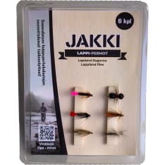 Jakki Lappiperhot 6 kpl perholajitelma