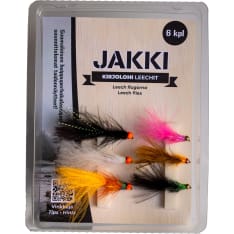 Jakki Kirjolohi Leech 6 kpl perholajitelma