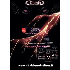 Diablo Ultimate Mass Building Stack 350 g massanlisäyspaketti