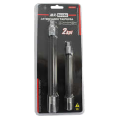 MR product 2-piece 1/4" + 3/8" flexible extension arm