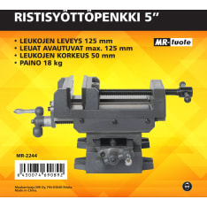 MR-Tuote 5" 125mm ristisyöttöpenkki