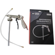 Mass syringe with housing hose