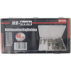 MR-Tuote M3-M10 90-osainen niittimutterilajitelma