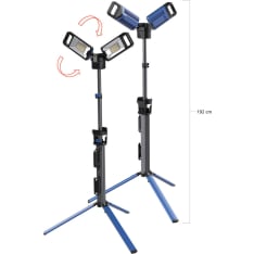 MR-Tuote TWIN LED työvalaisin jalustalla