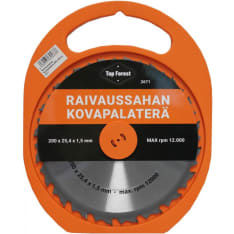 MR-tuote 200x25,4x1,5mm raivaussahan kovapalaterä