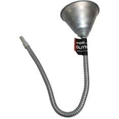 Öljytratti 60 cm, sinkitty teräs