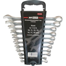 MR-Tuote 11-os 6-19 mm kiintolenkkiavainsarja