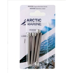 Arctic Marine DIN912 AISI 316 M6x60mm 4 kpl Kuusiokoloruuvi