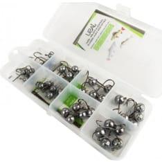 Jasu perch 40 pcs jig head assortment