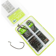 Jasu Offset 20 pcs jig hook assortment