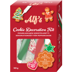 Alf's 165 g piparkakkujen koristelusetti