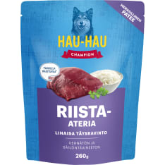 Hau-Hau Champion Riista-ateria 260 g koiran täysravinto