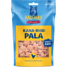 Hau-Hau Champion Kana-riisipala 100 g koiran herkku
