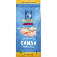 HHC Kanaa, riisiä & kauraa 2 kg koiran täysravinto