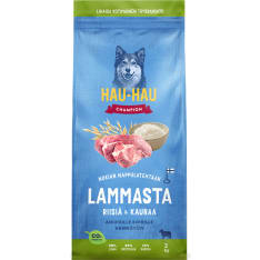 HHC Lammasta, riisiä & kauraa aikuisille koirille 2 kg täysravinto