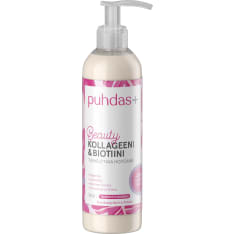 Puhdas+ Beauty Kollageeni & Biotiini 200+40 ml hoitoaine