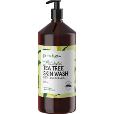 Puhdas+ Tea Tree Skinwash with Lemongrass 1 l pesuneste