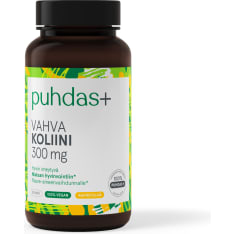 Puhdas+ Vahva Koliini 250 mg ravintolisä